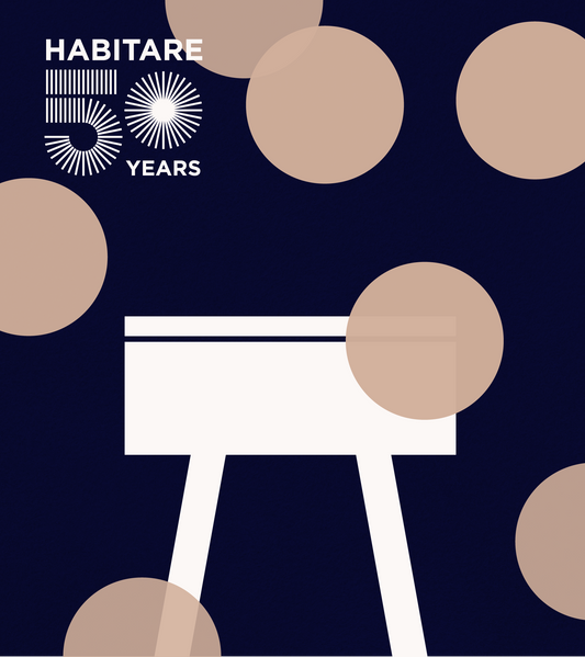 Piilo stool part of the Habitare's 50th anniversary look